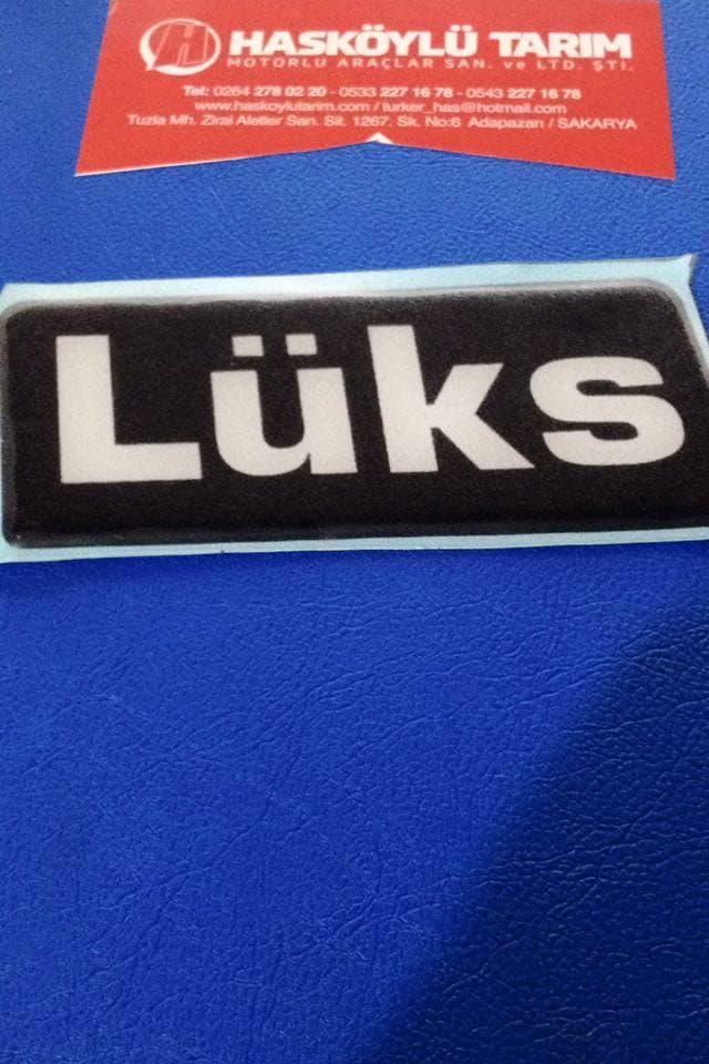 ETİKET-SAĞ LÜKS