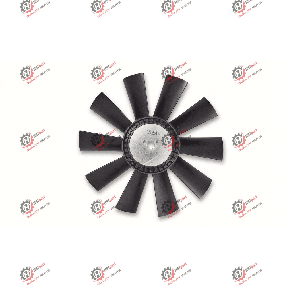 PERVANE 3 DELİKLİ 10 KANAT 9115 / 8100 TMR (KANAT BOY 14cm)