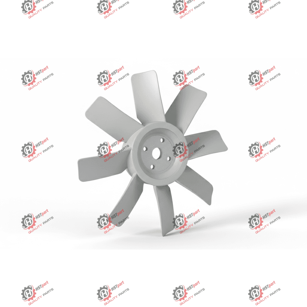 PERVANE GRİ 8 KANATLI PLASTİK