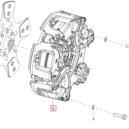 DEBRİYAJ BASKISI LUK- PTO BALATA DAHİL (DEBRİYAJ BALATASI İÇiNDE DEĞİL)