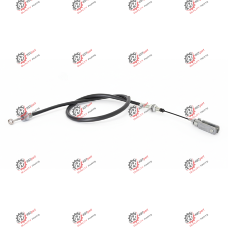 KUYRUK MİLİ PTO KUMANDA TELİ GENİŞ KABİN (134CM) İKİ TARAFI DÜZ SARI KOLLU